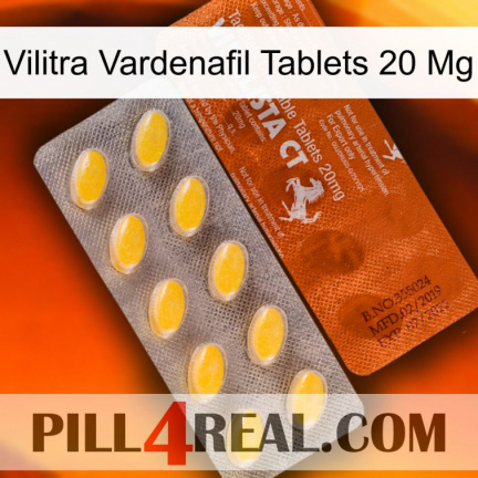 Vilitra Vardenafil Tablets 20 Mg 42